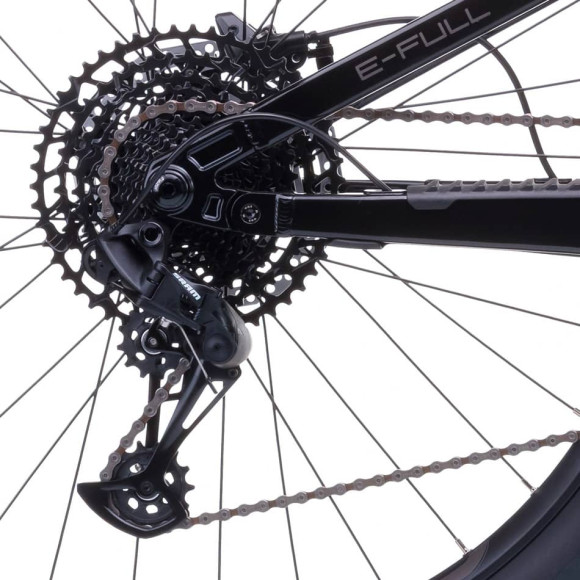 Bici elettrica CRUSSIS e-Full 9.11 715 Wh 2026 NERO ROSSO M