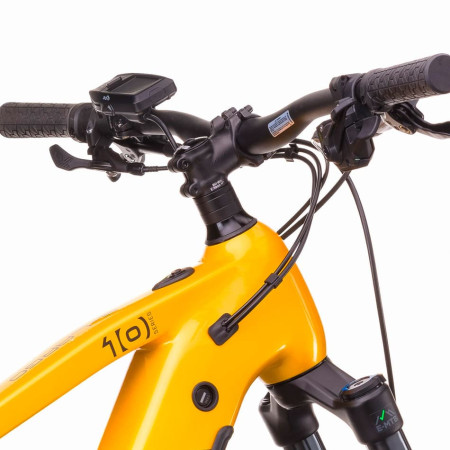 Bicicleta elétrica CRUSSIS e-Long 10.11 715 Wh 2026 AMARELO CINZENTO M