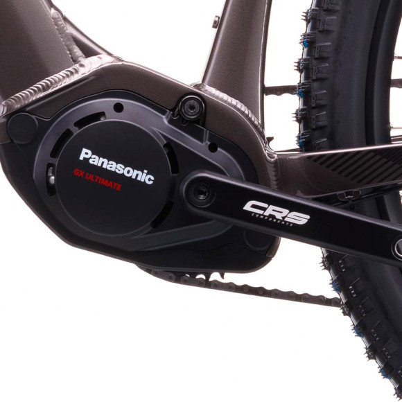 Bicicleta eléctrica CRUSSIS e-Largo 10.11 894 Wh 2026 GRIS AMARILLO M