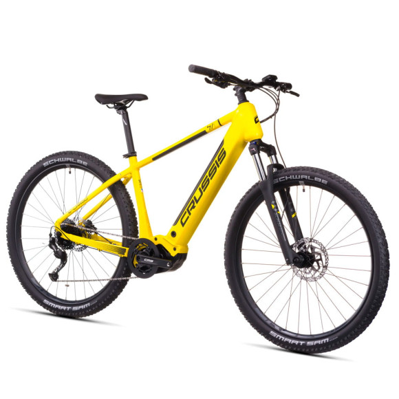 Bicicletta elettrica CRUSSIS e-Long 7.11 715 Wh 2026 GIALLO M