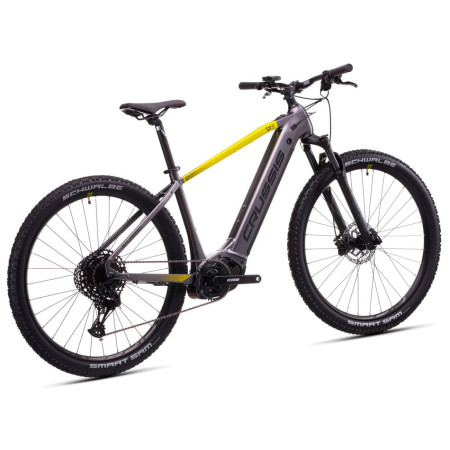 Bicicletta elettrica CRUSSIS e-Long 9.11 715 Wh 2026 GRIGIO GIALLO M