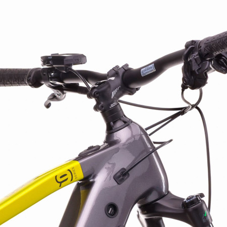 Bicicletta elettrica CRUSSIS e-Long 9.11 894 Wh 2026 GRIGIO GIALLO M