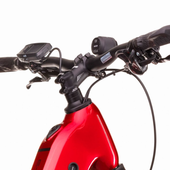 Bicicleta eléctrica CRUSSIS e-Country 7.11 715 Wh 2026 ROJO S