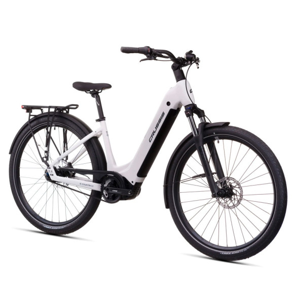Vélo électrique CRUSSIS e-Country BELT 7.11 715 Wh 2026 BLANC S
