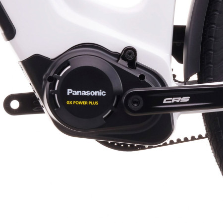 Vélo électrique CRUSSIS e-Country BELT 7.11 715 Wh 2026 BLANC S