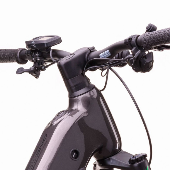 CRUSSIS ONE - Bicicleta elétrica Country Full 10.11 715 Wh 2026 CINZA M