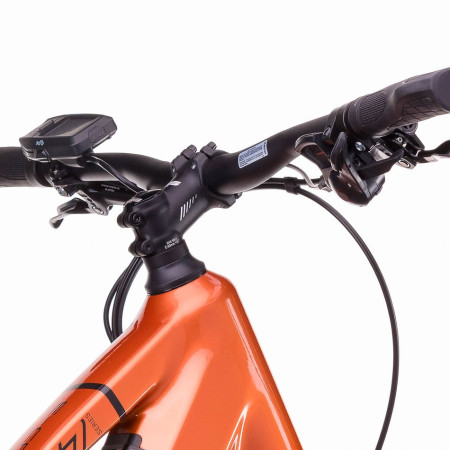 Bicicleta elétrica CRUSSIS e-Cross Low 7.11 518 Wh 2026 LARANJA S