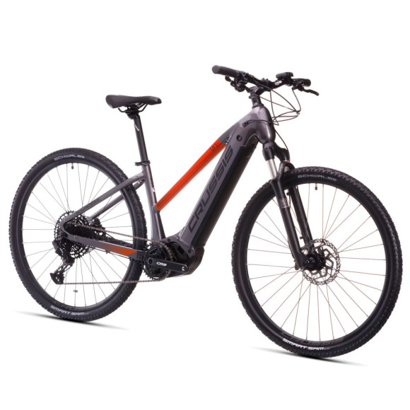 Vélo électrique CRUSSIS e-Cross Low 9.11 715 Wh 2026 GRIS S