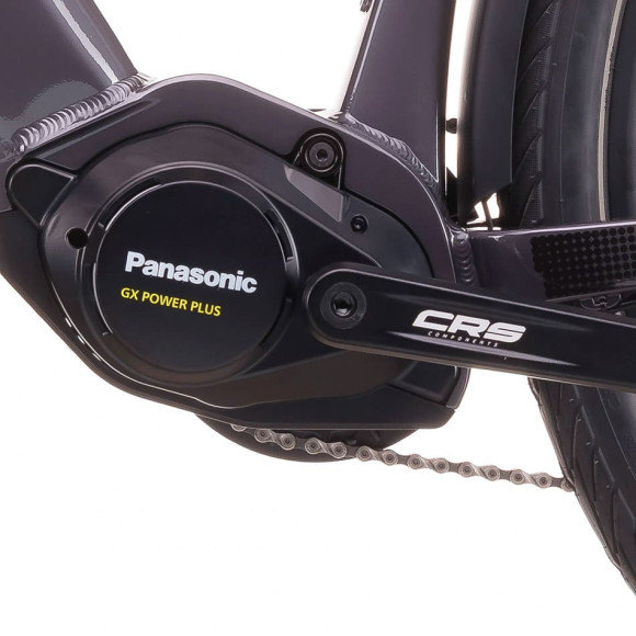 Bicicleta elétrica CRUSSIS e-Gordo 7.11 513 Wh 2026 CINZA M