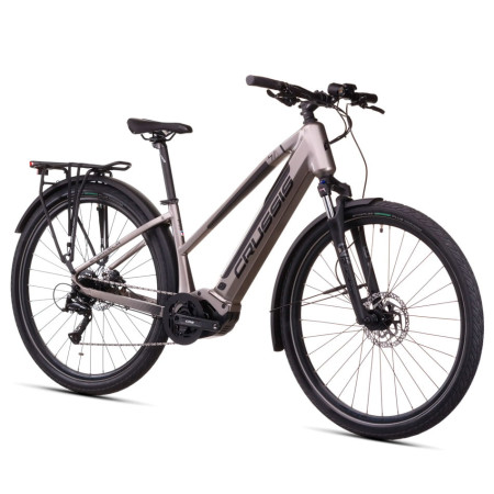 Bicicleta eléctrica CRUSSIS e-Savela 7.11 518 Wh 2026 PLATA S