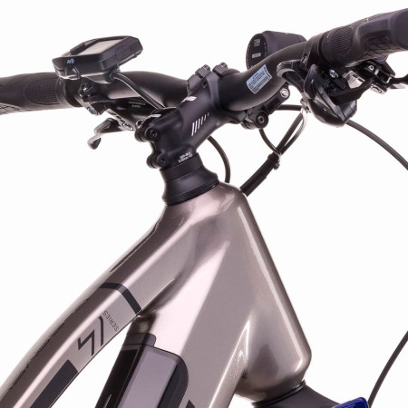 Bicicleta eléctrica CRUSSIS e-Savela 7.11 518 Wh 2026 PLATA S