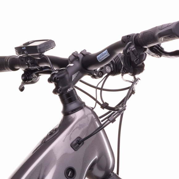 Bicicletta elettrica CRUSSIS e-Savela 9.11 715 Wh 2026 GRIGIO ROSSO S