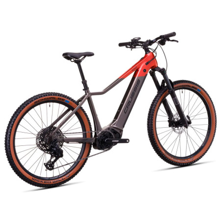 Bicicleta elétrica CRUSSIS e-Guera 10.11 894 Wh 2026 CINZA M
