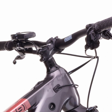 Bicicleta elétrica CRUSSIS e-Guera 9.11 894 Wh 2026 CINZA M