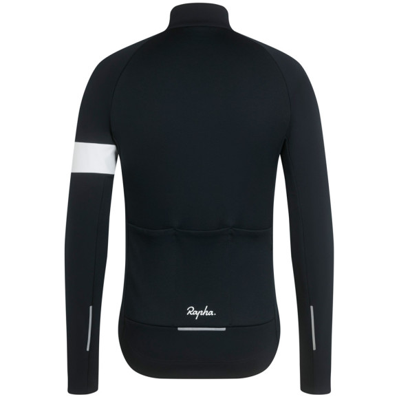 Jaqueta de inverno RAPHA Core para homens 2026 PRETO BRANCO XL