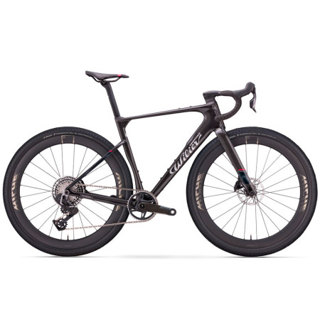 Bicicleta aerodinâmica WILIER Rave SLR ID2 Force XPLR E1 1x13 Graff ROXO M