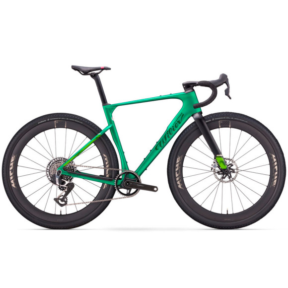 Bicicleta aerodinâmica WILIER Rave SLR ID2 Force XPLR E1 1x13 Graff ROXO M