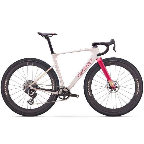Bicicletta aerodinamica WILIER Rave SLR ID2 Force XPLR E1 1x13 Graff VIOLA M