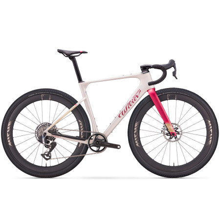 Bicicletta aerodinamica WILIER Rave SLR ID2 Force XPLR E1 1x13 Graff VIOLA M