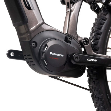 Bicicleta eléctrica CRUSSIS e-Full 9.10 900 Wh 2025 GRIS AMARILLO M