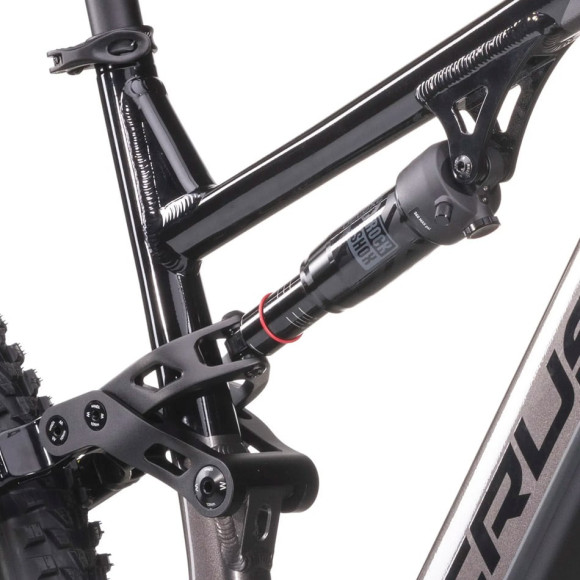 Bicicleta eléctrica CRUSSIS e-Full 9.10 900 Wh 2025 GRIS AMARILLO M