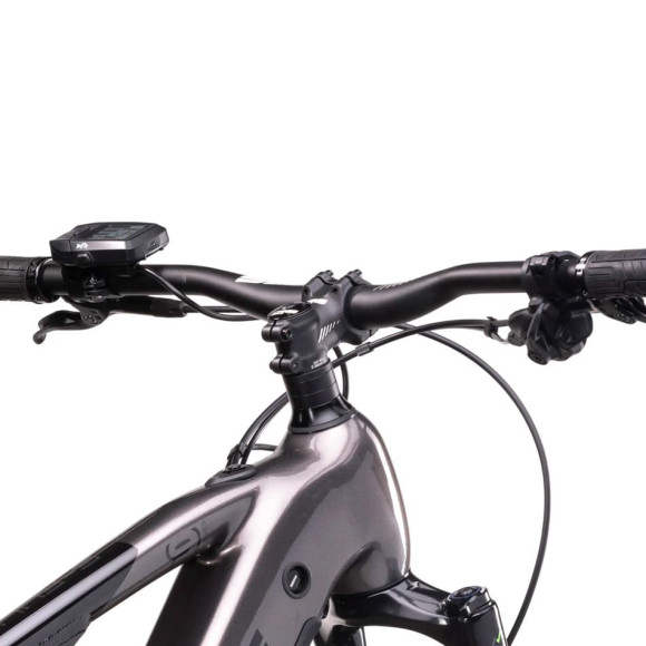 Bicicleta eléctrica CRUSSIS e-Full 9.10 900 Wh 2025 GRIS AMARILLO M