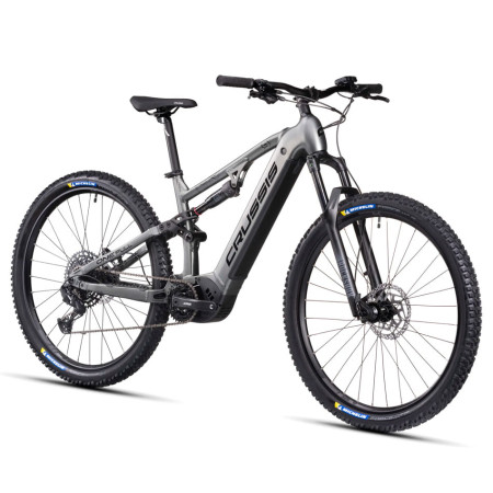 CRUSSIS ONE - Bicicleta elétrica Full 9.10 900 Wh 2025 CINZA M
