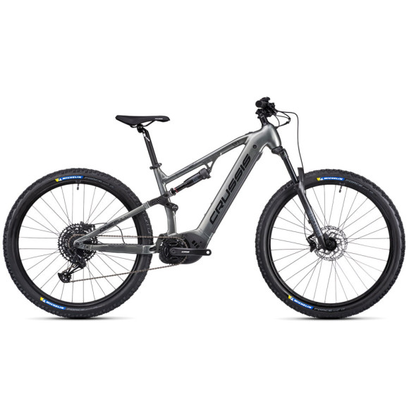 CRUSSIS ONE - Bicicleta elétrica Full 9.10 900 Wh 2025 CINZA M