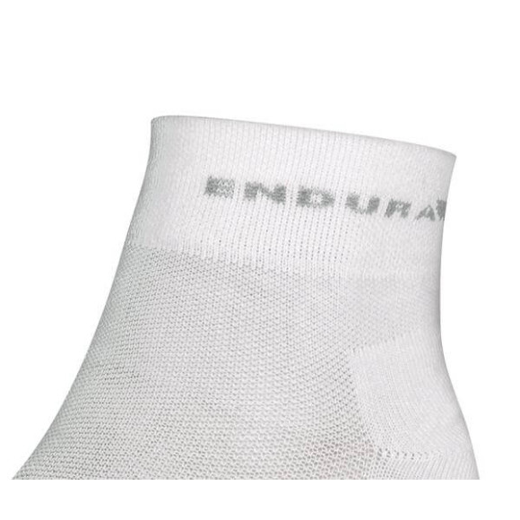 ENDURA Coolmax Pack 3U socks white
