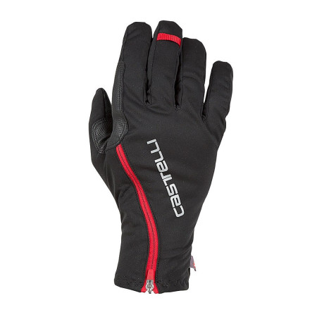 CASTELLI Spettacolo gloves red black