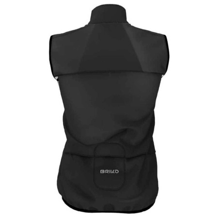 BRIKO Gilet pliable Fresh noir S