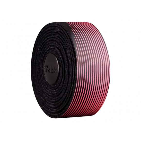 FIZIK Vento Microtex Tacky 2mm Black Pink Handlebar Tape 