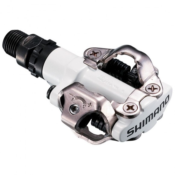 Pédales SHIMANO M520 SPD blanc 