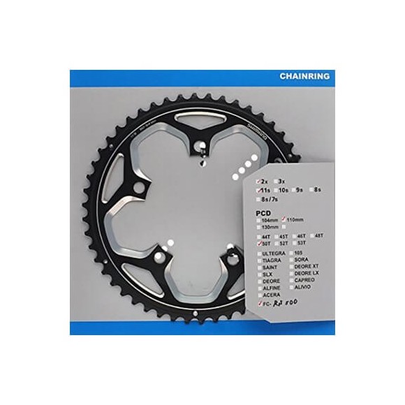 Plateau SHIMANO RS500 50T 110mm 2x11v 