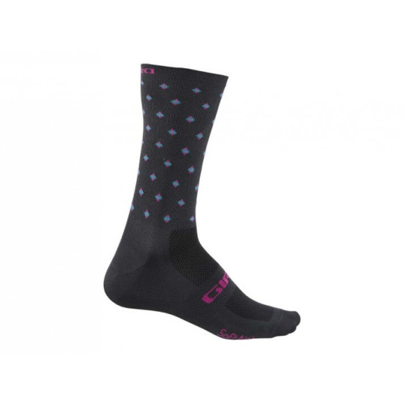 Chaussettes GIRO Comp Race High Rise Char Crss Fade M