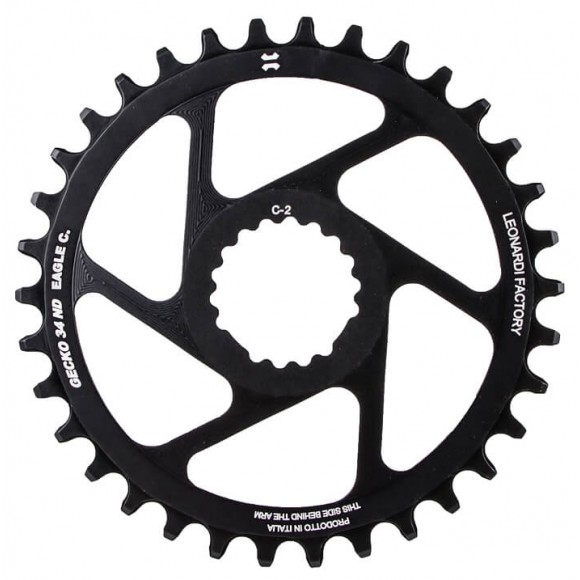 Plato LEONARDI Gecko Capo Hollogram F-Si C2 34 