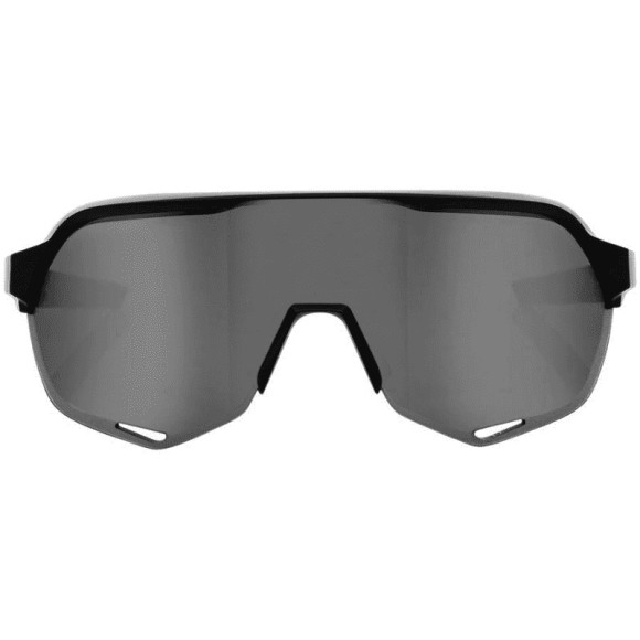 Gafas 100% S2 negro Soft Tact negro lente ahumada 