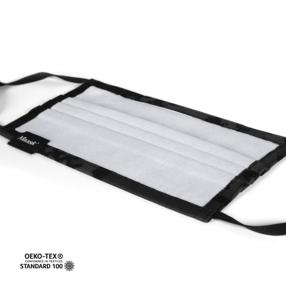 Mascarilla MAASK higiénica reutilizable Shield Houndstooth 